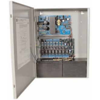 Altronix AL400ULACM Access Power Controller with Power Supply Charger, Fused Relay Outputs, 12/24VDC at 4A, BC400 Enclosure