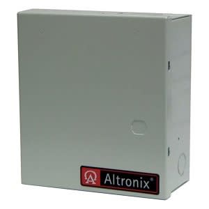 Altronix AL175UL Access Control Power Supply Charger, PTC Class Outputs, 12/24VDC at 1.75A, BC100 Enclosure