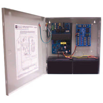 Altronix AL400ULM Access Power Distribution Module with Power Supply Charger, PTC Class Outputs, 12/24VDC at 4A, BC300 Enclosure