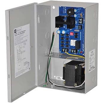 Altronix AL400ULMR Access Power Distribution Module with Power Supply Charger, PTC Class Outputs, 12/24VDC at 4A, FAI, 115VAC, Red BC300 Enclosure