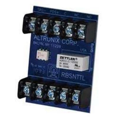 Altronix RBSNTTL Ultra-Sensitive Relay Module, 12/24VDC, DPDT Contacts at 1A/120VAC