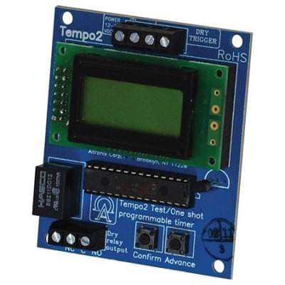 Altronix TEMPO2 Timer, Universal 2-Stage, 12/24V AC/VDC