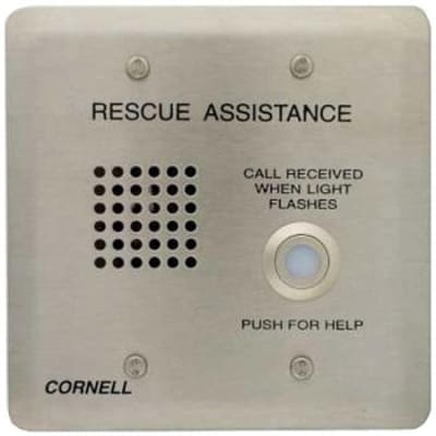 Alpha 4201B/V Audio-Visual Area of Rescue Assistance Button Anti-Vandal Remote Station
