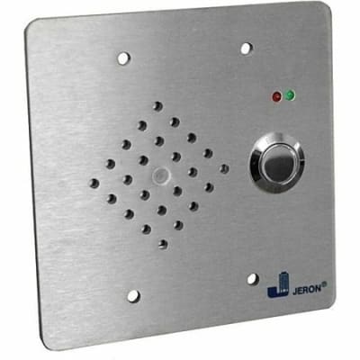 Alpha 4885 Steel 2-Gang Remote Station, Stainless