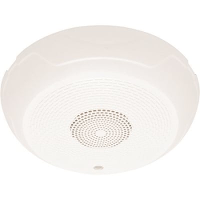 System Sensor HCWL-LF L-Series Indoor Selectable Output Low Frequency Sounder, 2-Wire, Ceiling Mount, no Marking, White