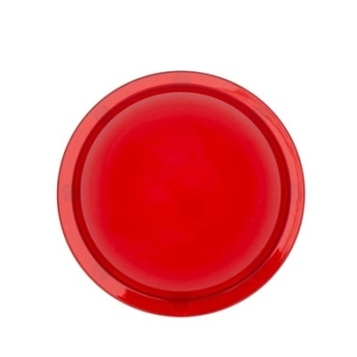 System Sensor LENS-R3 L-Series Indoor WallCeiling Mount Strobe, LED Lens, Red