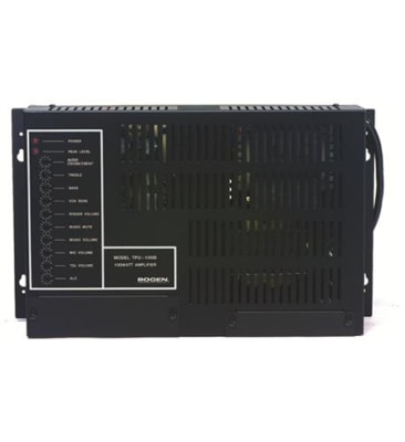 Bogen TPU100B Telephone Paging Amplifier - Black