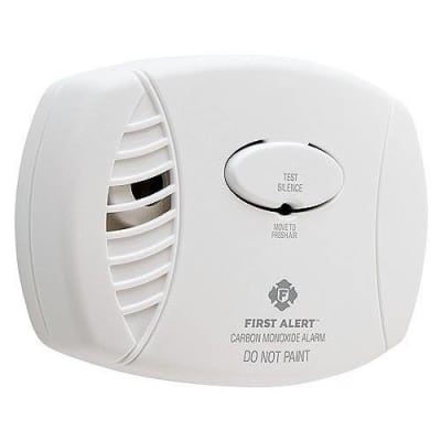 BRK CO400B 9V Battery Carbon Monoxide Alarm