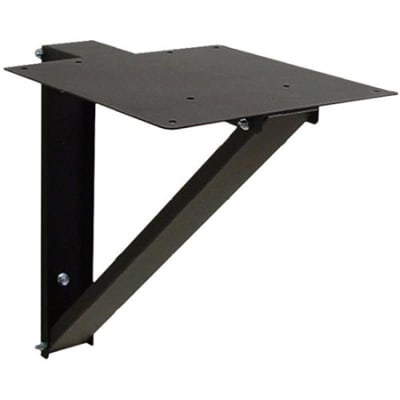 Mier BW-215 Wall-Mount Shelf for Lockboxes, 12" 16.25" 16", Black