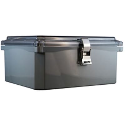 Mier BW-SL1084 NEMA Rated Outdoor Polycarbonate Electrical Enclosure, UL Listed, Solid Door, 10" 8" 4", Gray