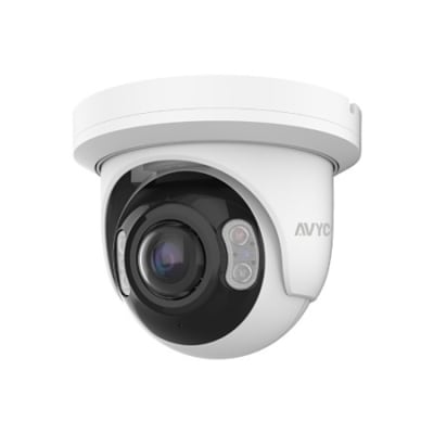 AVYCON AVC-NPE51F180 5MP Panoramic Turret IP Camera, 2mm Fixed Lens, White