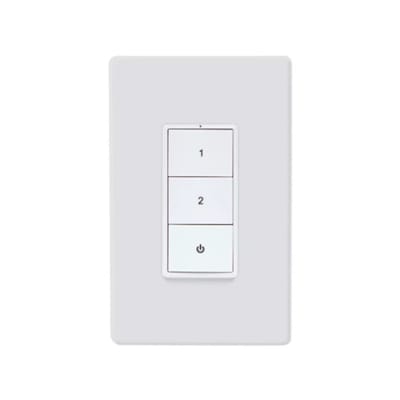wwl3w wavelinx lite wallstation 3 button white