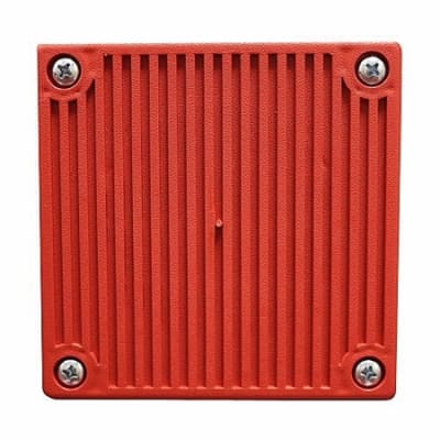 Eaton MT4-115-R MT4 Multitone Horn, Surface or Flush, Wall/Ceiling, 115V AC, Red