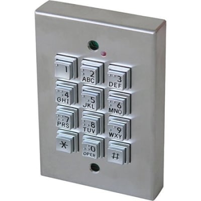 Keyscan WSSKP-1 Wiegand Keypad Access Device, 26-Bit