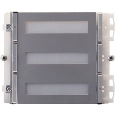 Comelit 33436M Ikall Series 6-Button Metal Module for Simplebus and VIP System