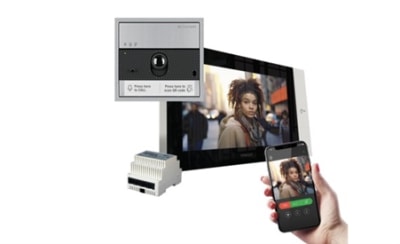 Comelit KVU8572 Scalable IP Video Intercom Kit with 7" Wi-Fi Monitor and Slave Gateway