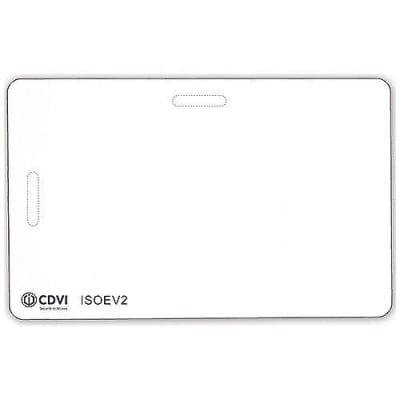 CDVI ISOEV2 Mifare DESFire EV2 ISO Card, 25-Pack