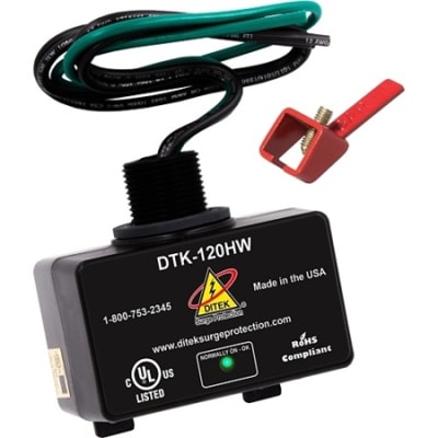 DITEK DTK-120HWLOK 120VAC Surge Protective Device with Lockout Kit