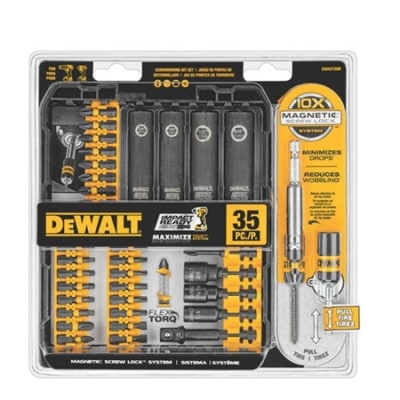 Dewalt DEWALT DWA2T35IR 35-Piece Impact Ready Screwdriver Set DEWDWA2T35IR