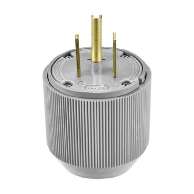 Eaton Arrow Hart 5710N Plug 50A 250V 2P3W Str GY