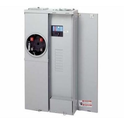 Eaton Meter Breaker, Combination Service Entrance, 200A, OH/UG, 8/8, Feed Through Lugs Eaton Meter Breaker, Combination Service Entrance, 200A, OH/UG, 8/8, Feed Through Lugs CMBE88B200BTS