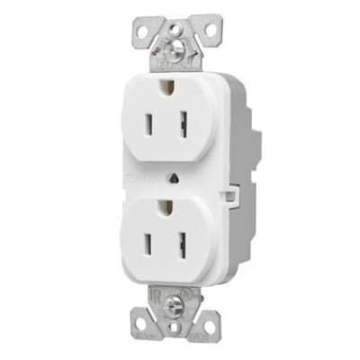 EZLink Modular Duplex Receptacle, 15A EZTR5262W
