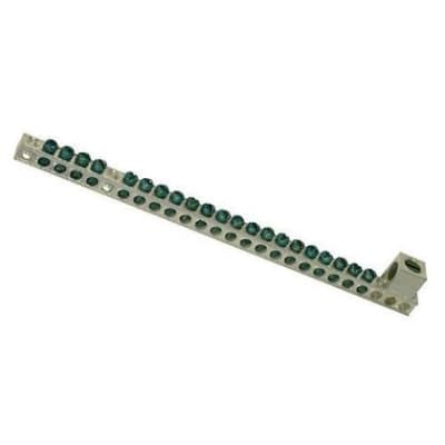 Eaton GBK2120 Ground Bar Kit, 21 Circuits, 9.19", Cu/Al, 2/0 AWG Lug