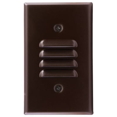 elst64bz led mini step light bronze 120v