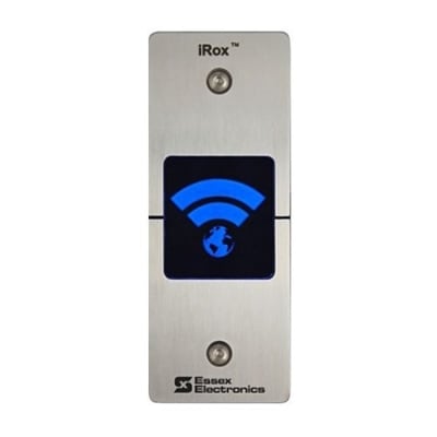 Essex IRX-1S iRox Narrow High Frequency iCLASS SE Reader, Stainless Faceplate