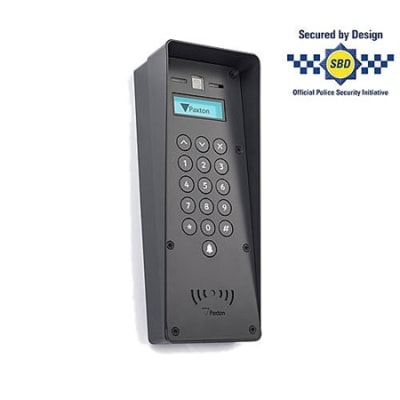 Paxton 337-410-US Entry Standard Panel, Surface Mount Door Entry System with Rain Hood for Standalone Net2 or Paxton10