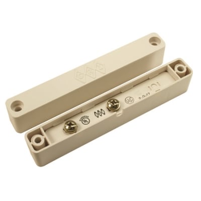 GRI 400WG 400 Series Industrial Surface Mount Switch Set, 3-1/4" Wide Gap, 10W, 160VDC, 0.40A, Closed Loop, N/O, and Concealed Screw Terminals, Gray