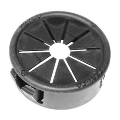 GRI CB-875-BL 7/8" Wire Run Plug, Black Min Order Qty. of 100