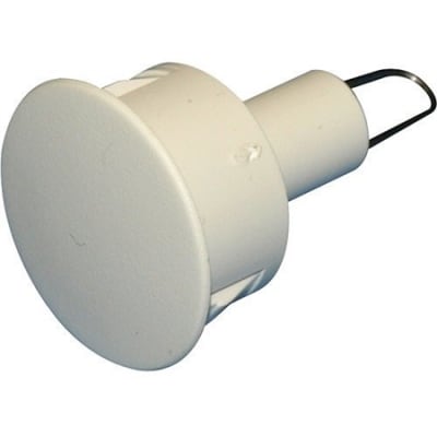 GRI PW-75-W 3/4" Diameter 1-1/2" L, Self Locking Pre-Wired Plug, White (Min Order Qty of 100)