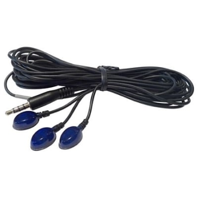 Global Cache FL-3E Flex Link IR Cable with 3 Joined Emitters, 3.5mm Mini-Jack Connector