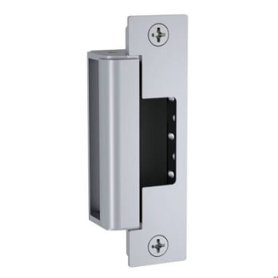 HES 1500-630 1500 Series Modular Universal Electric Strike for Cylindrical or Mortise Locks, 12/24VDC, Satin Stainless Steel