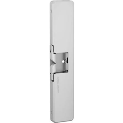 HES 9400-12/24D-630-LBSM 9400 Series Slim-Line, Outdoor Rated Surface Mounted Electric Strike with Latchbolt Strike Monitor, Satin Stainless Steel