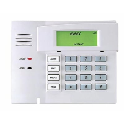 Honeywell Home 6150 Fixed Display Deluxe Keypad for VISTA Systems, English