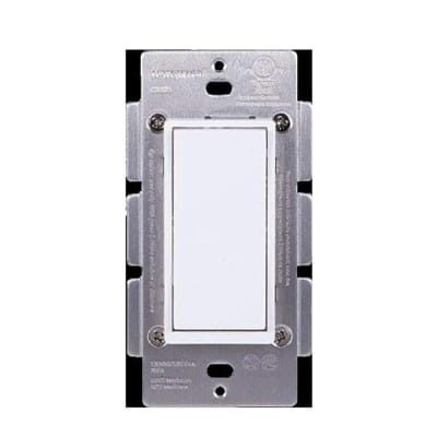 Honeywell Home Z5SWITCH Z-Wave Plus 15A In-Wall Switch, White with Light Almond Change Kit