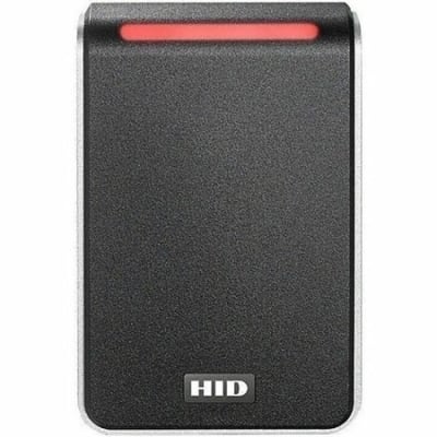 HID 40NKS-00-00004C Signo 40 Contactless Smartcard Reader, Multi-Technology, Mobile Ready, Wall Switch Mount, Pigtail
