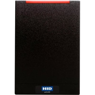 HID 920PHPNEK0032U pivCLASS SE RP40-H Smart Reader, 125 kHz Supports HID Prox, AWID and EM4102 and 13.56 MHz Contactless PKI-Based FIPS 201, RS485 HDX OSDP, Pigtail, FIPS 200-BIT, Wiegand On, Black