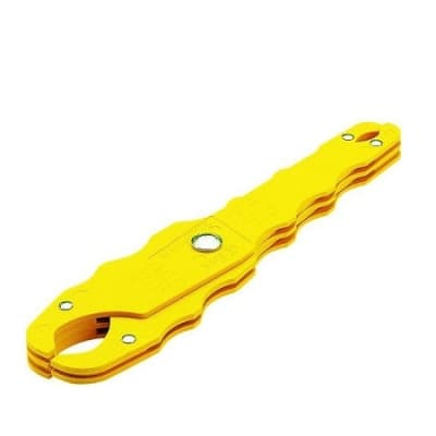IDEAL 34-002 Safe-T-Grip Fuse Puller,Med,7-1/2 In,Ylw