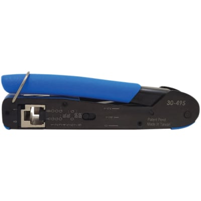 IDEAL 30-495 FT-45  FEED-THRU modular plug crimp tool