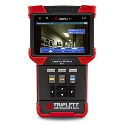 Triplett 8073 CamView IP Pro-D IP and Analog Security Camera Tester