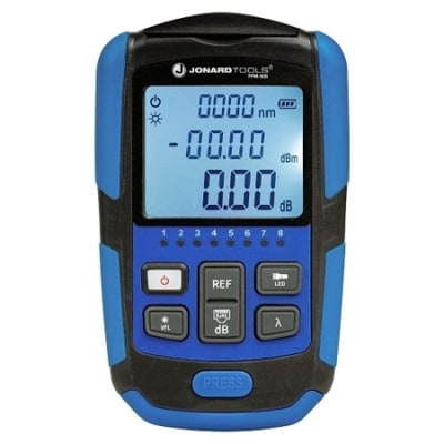 Jonard Tools FPM-50S Mini Optical Power Meter, -50 to +26 dBm