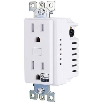 Jasco 14315 Z-Wave Plus Smart Tamper-Resistant Receptacle, 500SWB