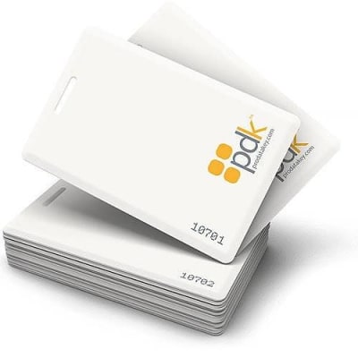 ProdataKey CSC IO Credentials Prox Clamshell Card, Compatible, 26-bit, Wiegand, 100-Pack