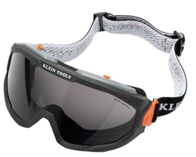 Klein 60480 Safety Goggles, Gray Lens
