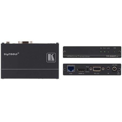 Kramer TP-580Txr 4K60 4:2:0 HDMI HDCP 2.2 Transmitter with RS???232 & IR over Extended???Reach HDBaseT