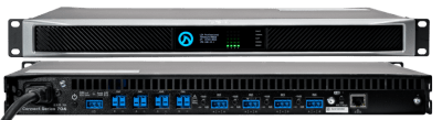 4 Channel x 700 watt @ 4???, 8???, 70V and 100V per channel. Internal DSP w/ Crossovers, IoT Device with built in Wi-Fi Hotspot, Wi-Fi or FAST Ethernet connectivity and Highly Efficient Power Supply with Class D Output Stage