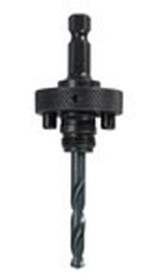 Lenox 1779801 Hole Saw Arbor, Shank: Solid Hex, Size: 1-1/4 to 6", Steel